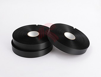 PS7558N4RT双面黑色条码打印环保纱缎带